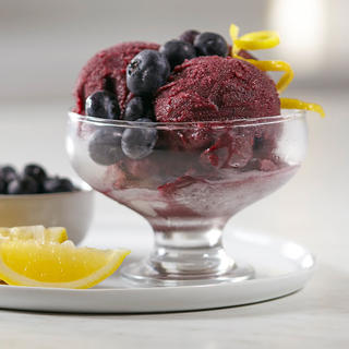  Recipe for Blueberry Lemon Prosecco Sorbet