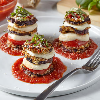  Recipe for Air Fryer Eggplant Parmesan Stacks