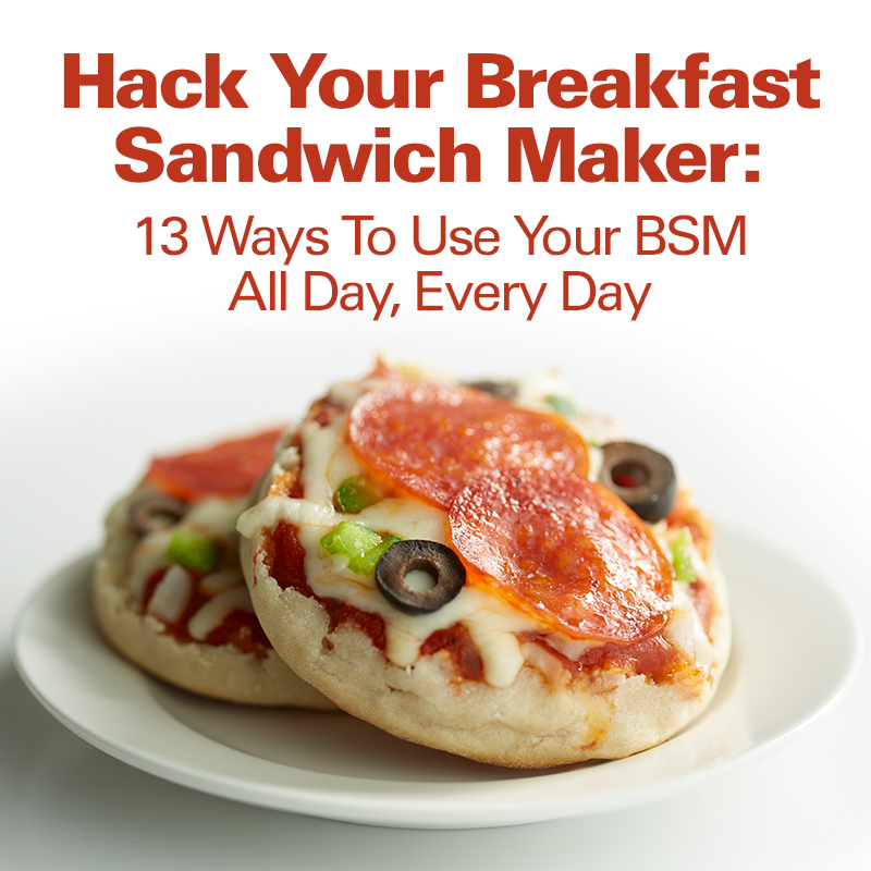 BREAKFAST SANDWICH MAKER Proctor Silex Delicious sandwich- recipes