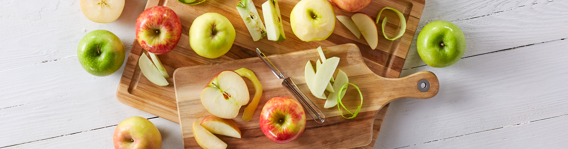 How to peel, core and chop apples