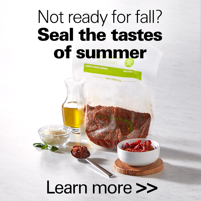 Not ready for fall? Seal the tastes of summer