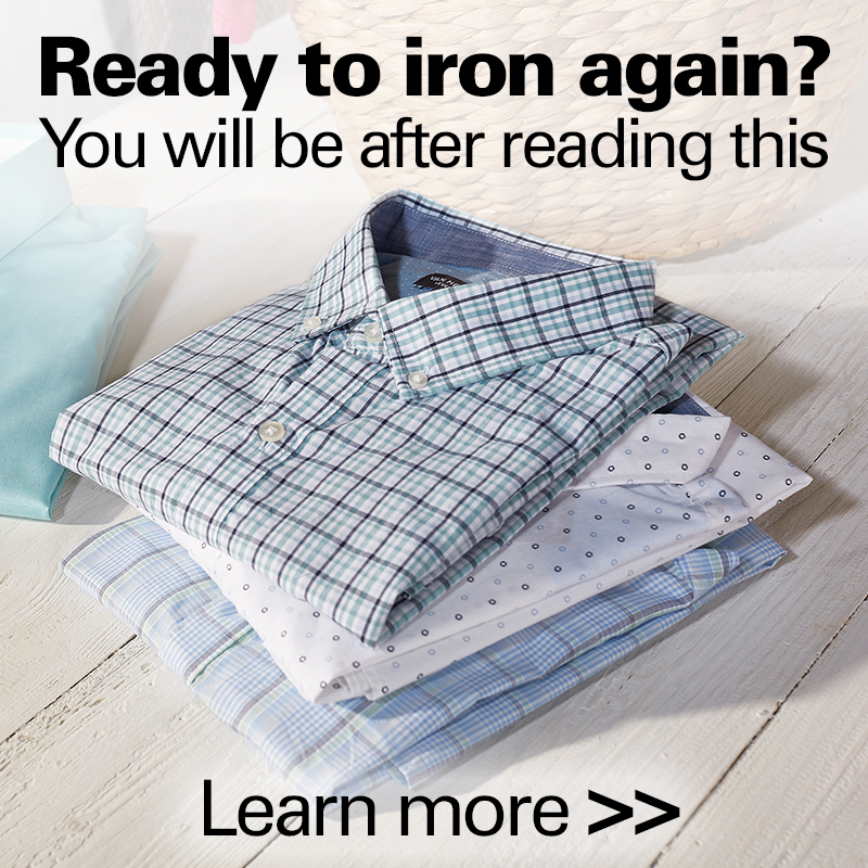 Get back into the groove of ironing