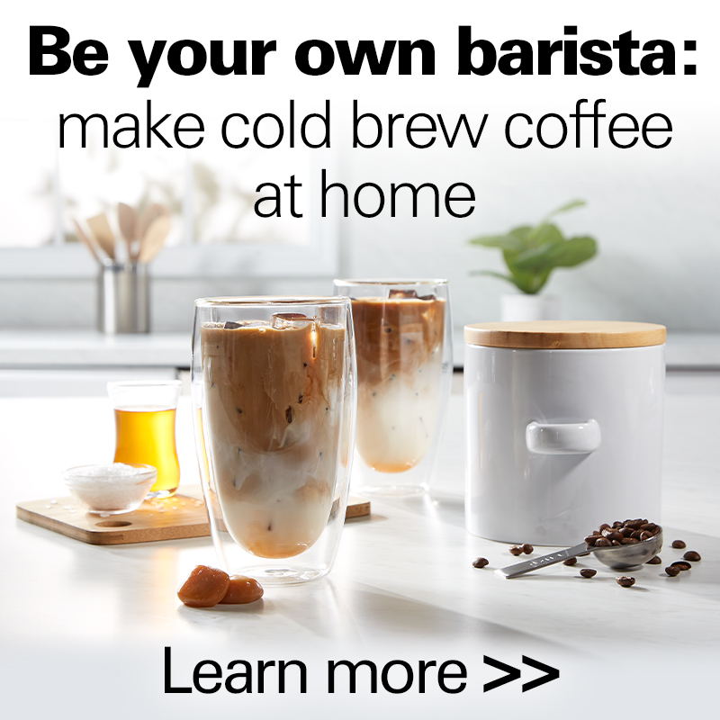 Be your own barista: Make cold brew coffee at home