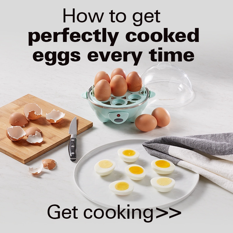 The Hamilton Beach® Egg Bites Maker lets you quickly make keto-friendly egg  bites from your own fresh, preservative-free ingredients.