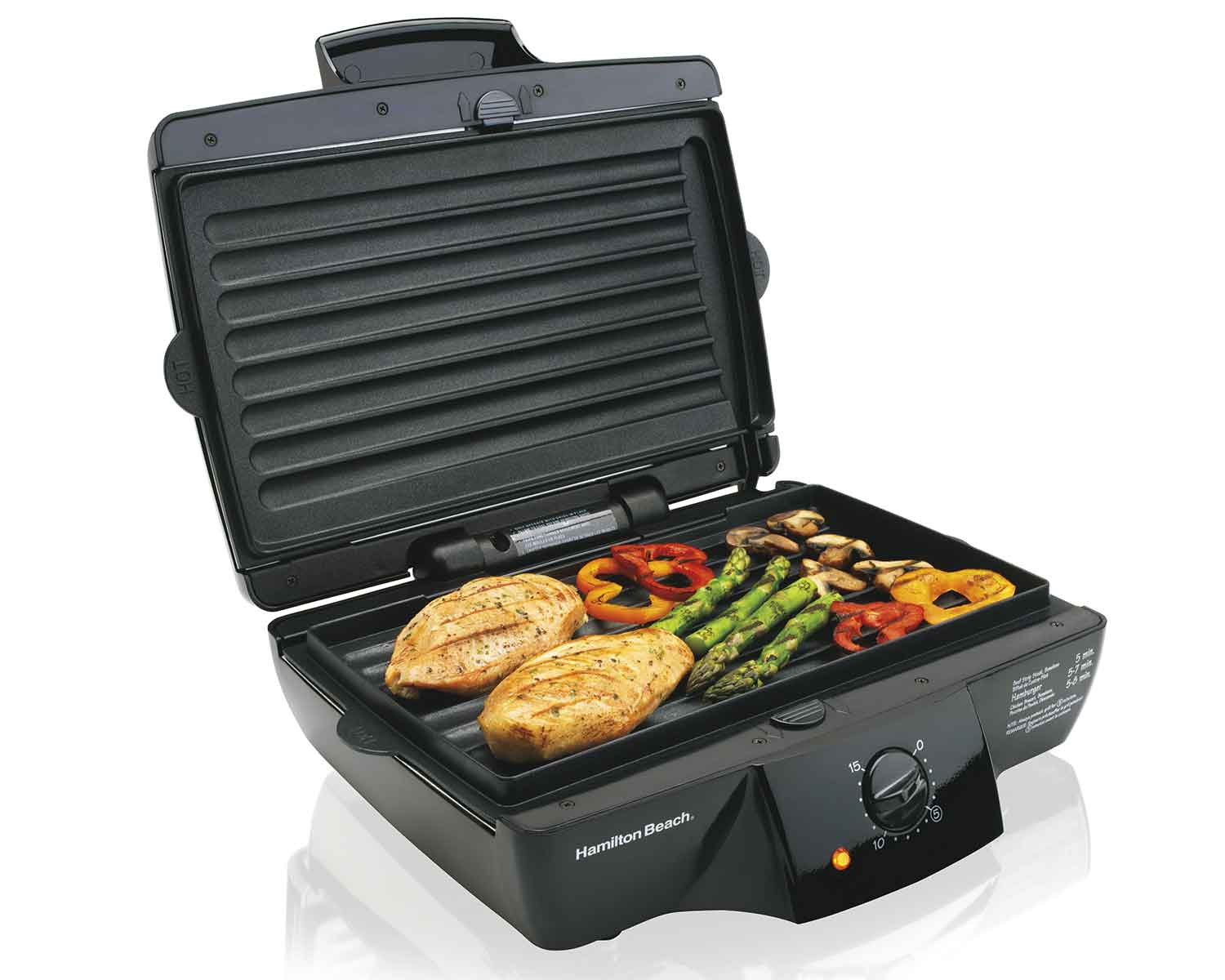 Indoor Grill With Removable Grids Extra Large 25325   25325 