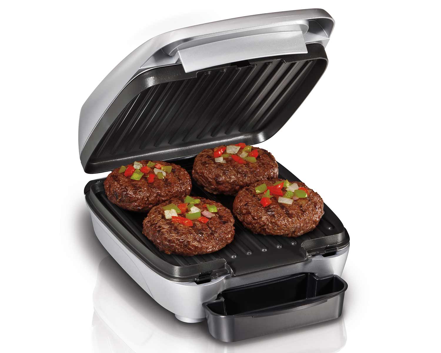 Hamilton Beach Indoor Grill Stainless Steel 25359