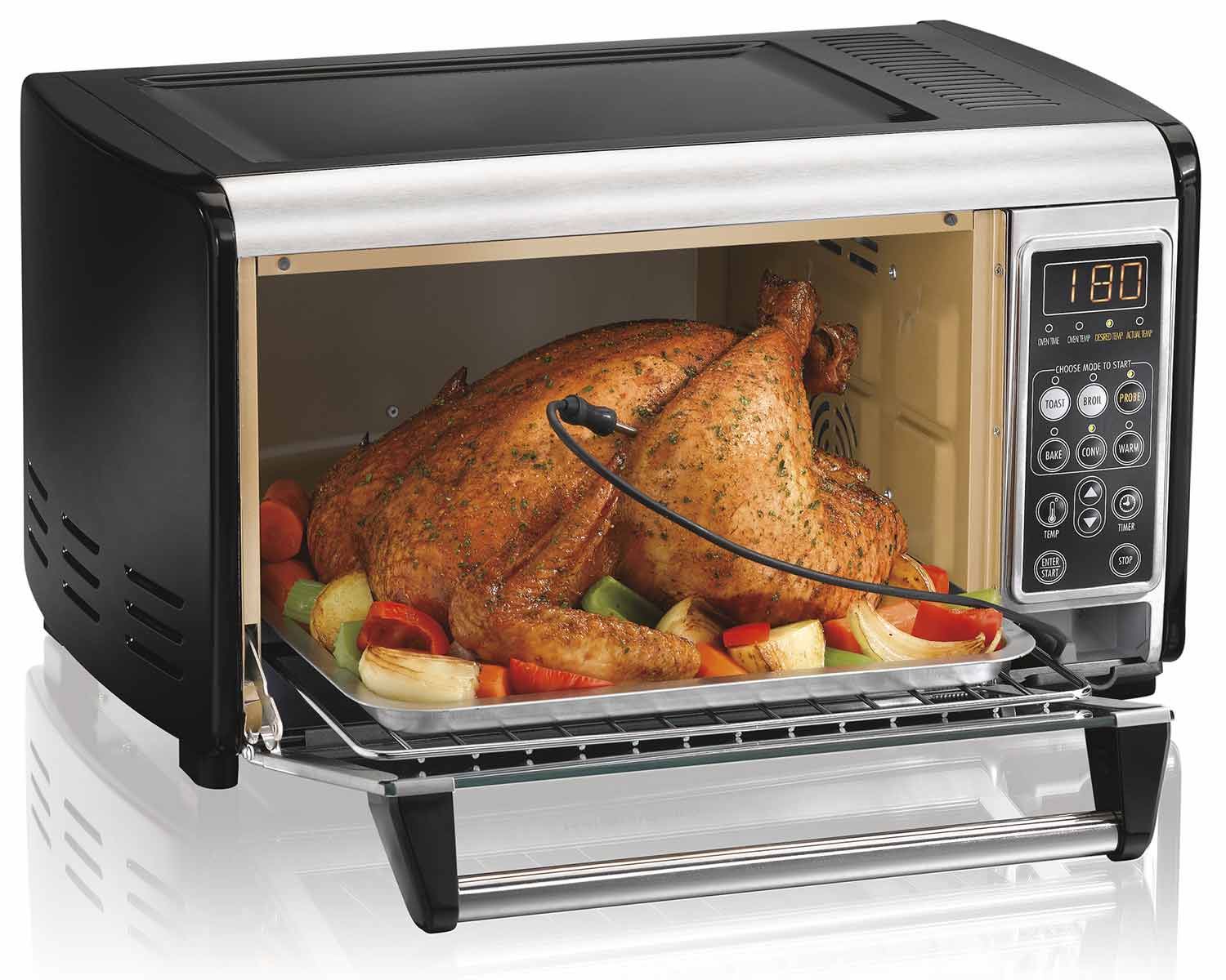 Set & Forget™ Toaster Oven with Convection Cooking (31230)