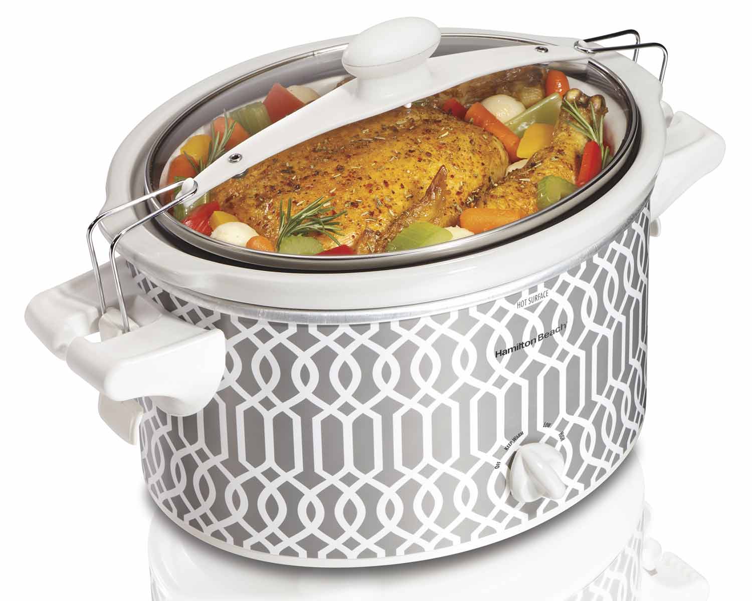Stay or Go® 4 Quart Trellis Slow Cooker (33346)
