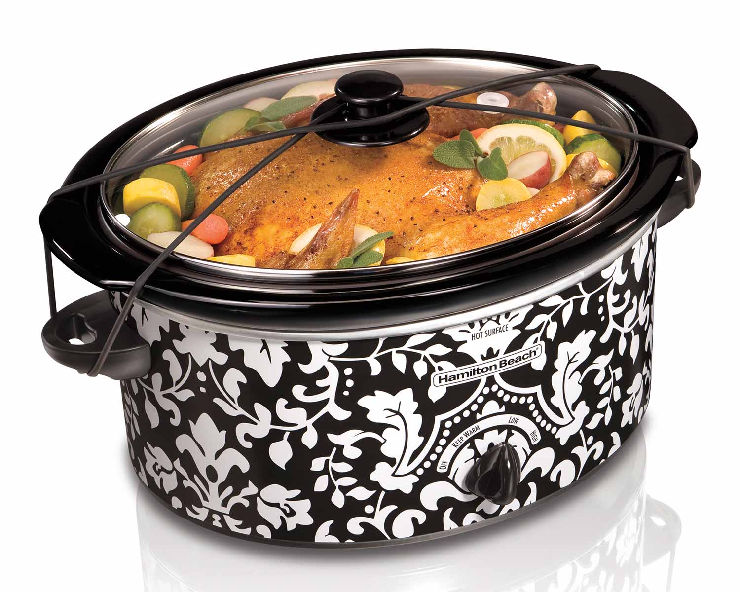 5 Quart Portable Slow Cooker (33357)