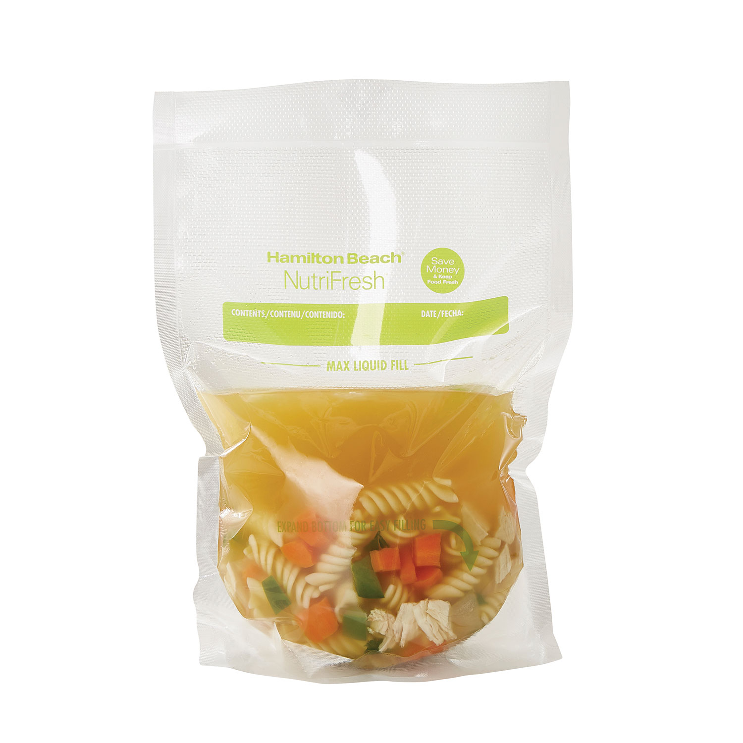 NutriFresh™ Easy-Fill Quart Size Vacuum Sealer Bags (78306)