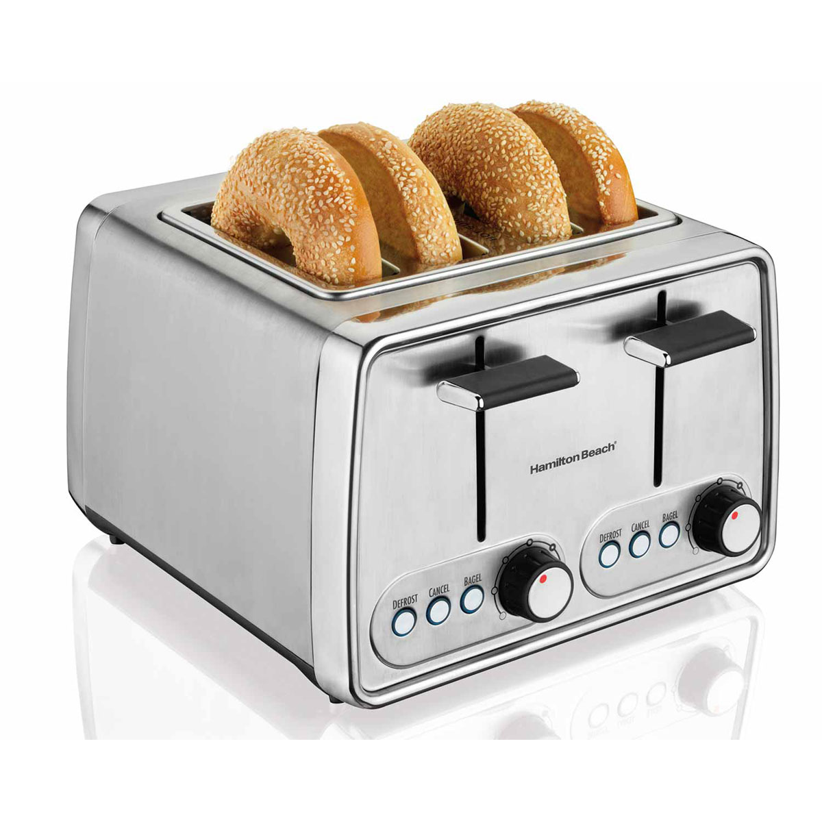 Modern Chrome Toaster (24791C)