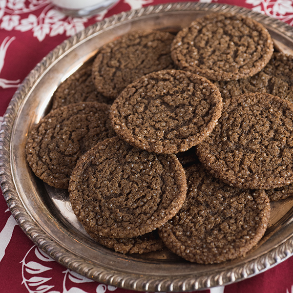 Soft & Chewy Gingerbread Cookies