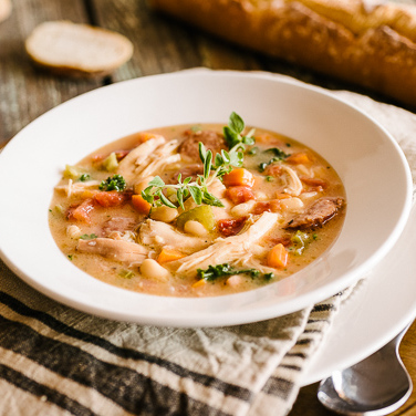 Slow Cooker Tuscan Chicken Stew