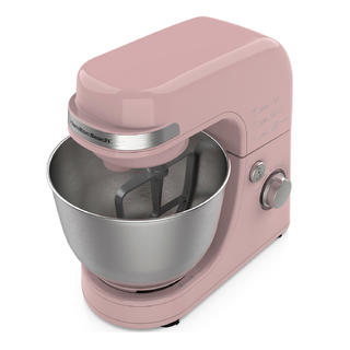 Batteur sur socle, rose (63386)