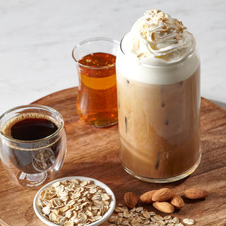 Honey Almond Oat Milk Cold Brew Coffee image