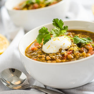 Pressure Cooker Vegetarian Lentil Soup image