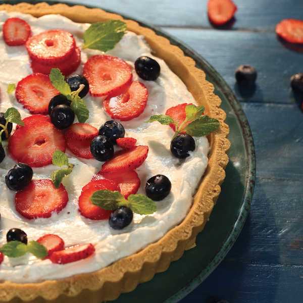 Berry Yogurt Tart