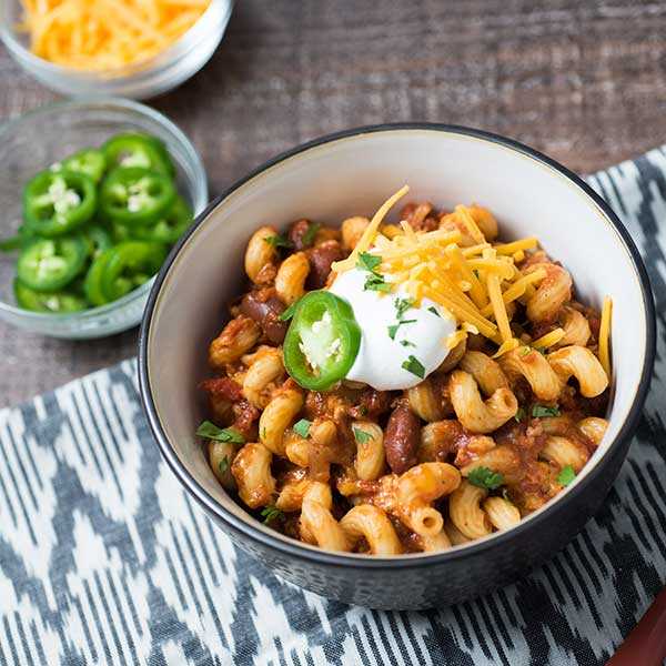 Slow Cooker Chili Mac