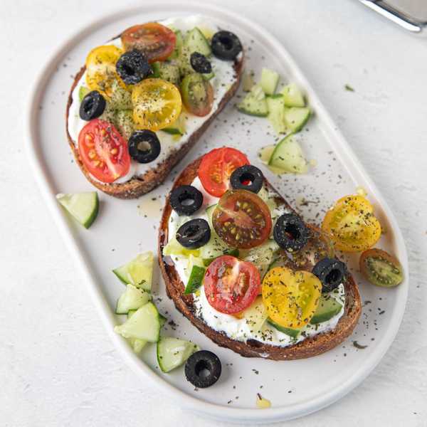 Maha's Labneh Toast