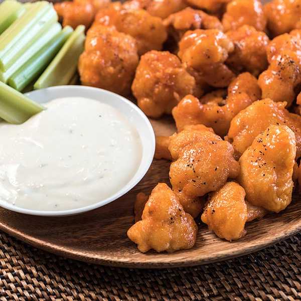 Buffalo Cauliflower Bites