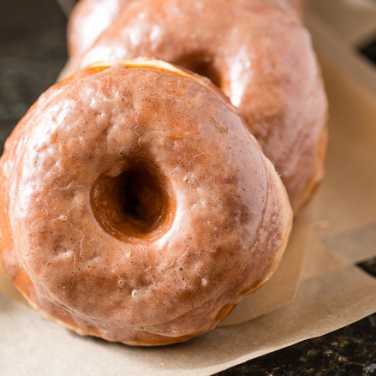 Apple Cider Glazed Doughnuts