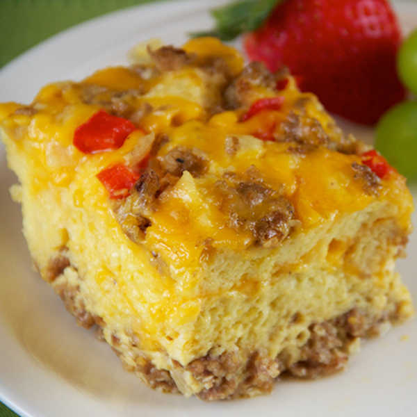 Slow Cooker Breakfast Sausage Casserole