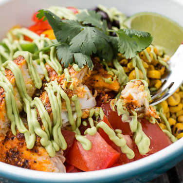 Broiled Chipotle Tilapia with Avocado Sauce