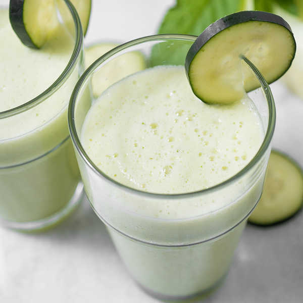 Cucumber Honeydew Mint Smoothie