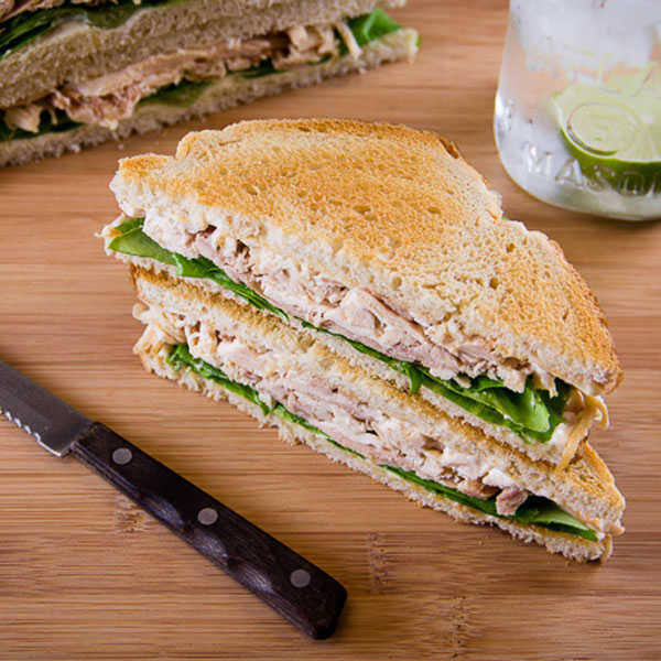 Shredded Chicken Sandwich