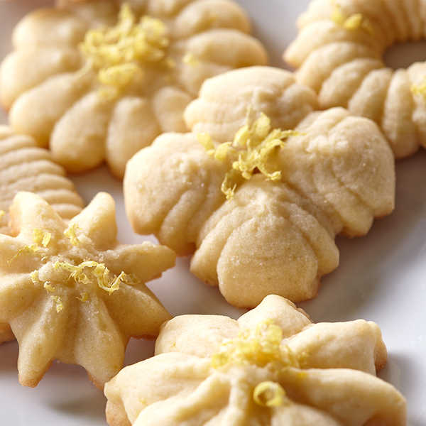 Lemon Spritz Cookies