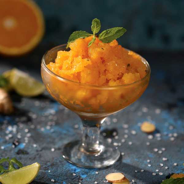 Orange Ginger Mint Slushy