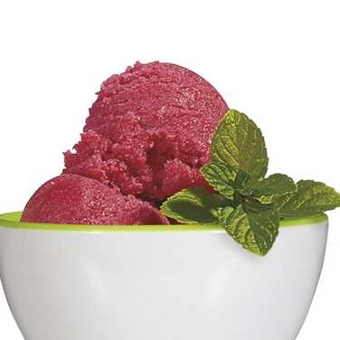 Pomegranate Raspberry Lime Sorbet