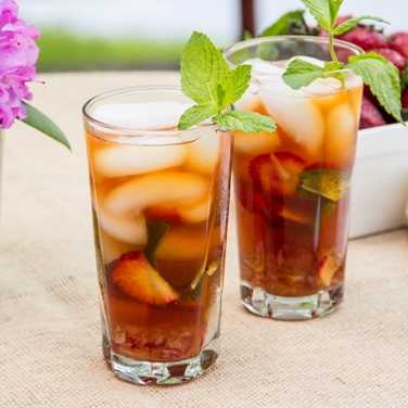 Strawberry Mint Iced Tea