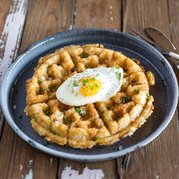 Tater Tot Waffles